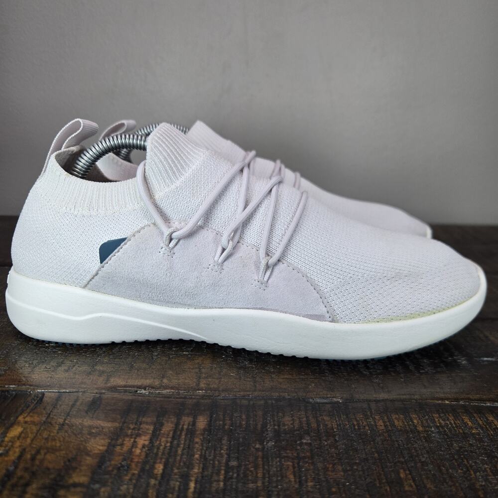 Vessi Cityscape Classic Womens Size 7 Lace Up Waterproof Shoes Birch White